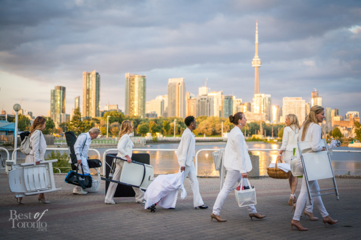 dîner en blanc toronto 2014