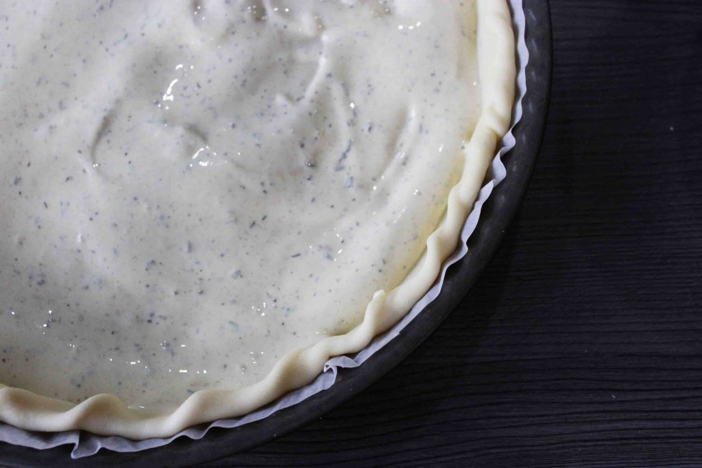tarte courgette végé
